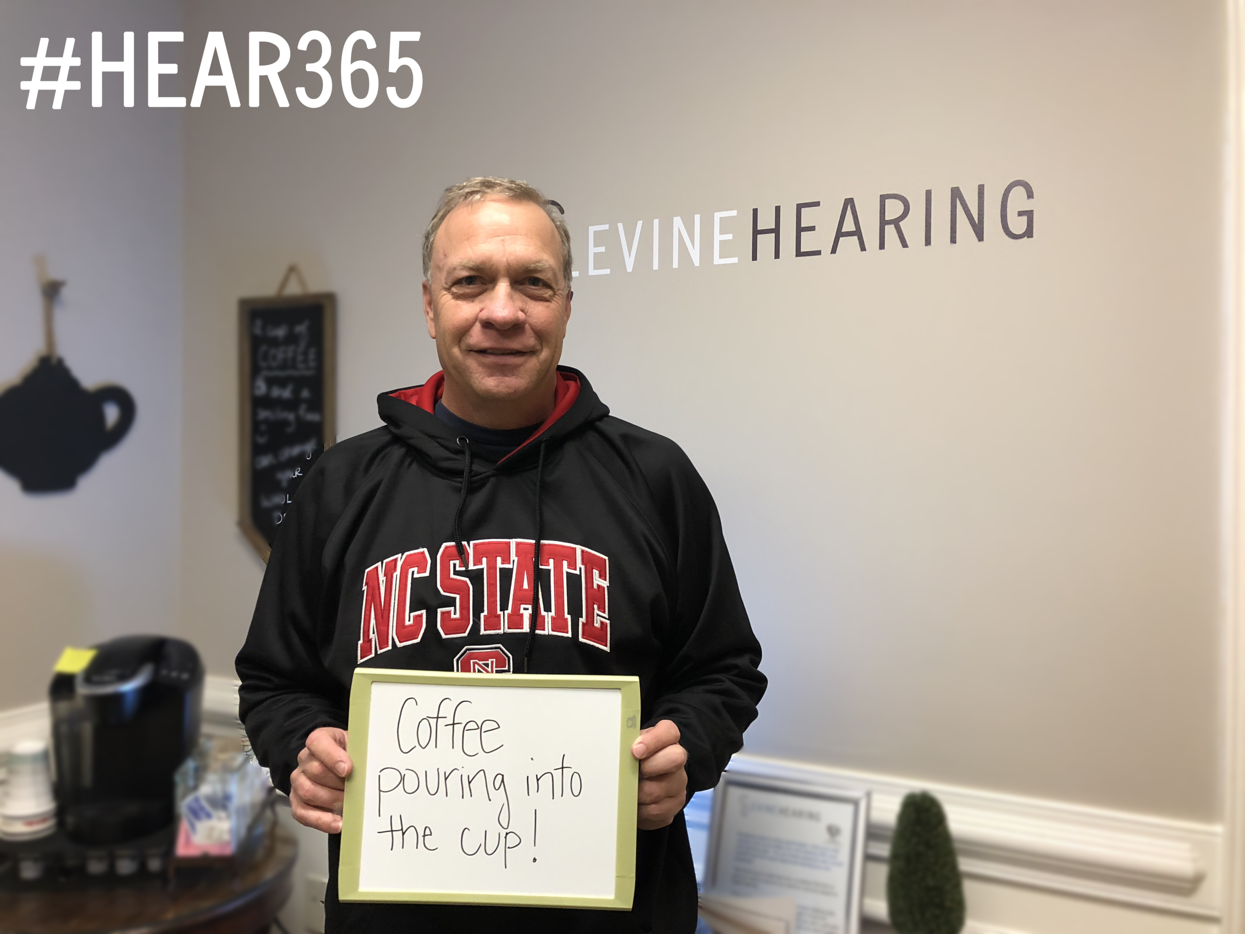 Rob Kreisher is addicted to hearing